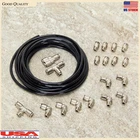 New Push Lock Black Boost Vacuum Line Fitting Kit For Turbo Solenoid 1/8NPT. Price: $39.80.
