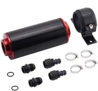 6AN Inline Fuel Filter Kit With Bulkhead Adapters, Push Lock Fittings And Fue... New. Price: $43.99.