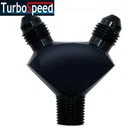 Emusa 1X 8AN 6AN Black Aluminum Oil Fuel Fluid Y Block Flare Fitting New. Price: $15.49.