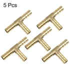 8MM Gas Oil Water Pipe Brass Barb Hose Fitting Connector 3WAY Tee Adapter 5PCS New. Price: $22.49.