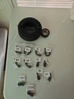 20FT Braided Fuel Oil Line 6AN Push Lock Fittings Hose Separator Clamp Kit Nib New. Price: $36.99.