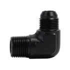 Lokocar 10AN To 3/4" Npt Male 90 Degree Fitting Adapter Aluminum Black New. Price: $12.99.