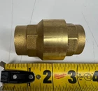 3/4" Rub Brass In-line Check Valve High Capacity 400 Psi Female Npt BFO944-404 New. Price: $25.99.