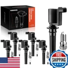 A-premium Set Of 6 Ignition Coil Pack And Iridium Spark Plugs Compatible Ford New. Price: $109.22.