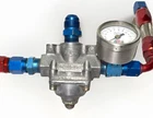Holley 34R-6657B Fuel Pressure Regulator W/ Bg Racing Gauge For Carb Imca Nhra Used. Price: $64.95.