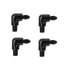 4PCS -3 An To 1/8 Npt Fitting Black Male 90 Degree Elbow Adapter For Fuel System New. Price: $19.59.