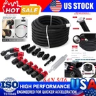 AN6 5/16 Stainless Steel Braided Oil Fuel Line Swivel Hose & End Ptfe Fitting Us New. Price: $66.99.