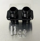 -16AN Billet Bulkhead Dual Fittings. Two In/out. New. Price: $68.00.