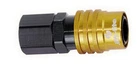 Jiffytite 21702 Q/r 1/8NPT Female Str Socket Valved Gold/black New. Price: $48.25.