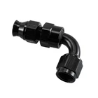 5/16" Tube To Female -6AN 90 Degree Adapter W/brass Ferrule Compression Fongoff New. Price: $11.99.