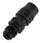 Jiffytite 21406J 6AN Straight Push Lock Valved Quick Connect Blk New. Price: $44.46.