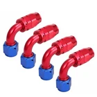 4PCS 8AN 90 Hose End Fitting Swivel Universal Cpe Fuel Adaptor Red&blue New. Price: $16.98.