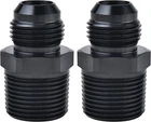 Lencool Racing 8AN Male Flare To 3/8" Npt Pipe Fitting Adapter Straight 2PCS New. Price: $10.99.