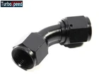 Emusa 1PCS 8AN To AN-8 Female 45 Degree Black Swivel Fuel Oil Gas Line Fitting New. Price: $17.98.