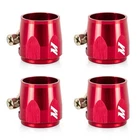Mishimoto MMHXF-12-4-RD Aluminum -12AN Hex Finishers Red New. Price: $35.00.