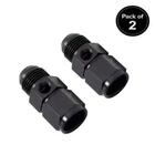 Lokocar 6AN Femal To Male Hose Adapter Fitting With 1/8 Npt Gauge Port 2PCS New. Price: $12.99.