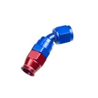 Redhorse Fitting 1245-08-1; Ptfe Swivel Hose End Red/blue -08AN Deg New. Price: $19.35.