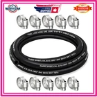 Fuel Line 5/16 Inch Id, Hose 10FT, J30R7 Nbr With Clamps. New. Price: $14.24.