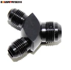 Emusa 1PCS Black AN8 8AN Male To 2X AN6 6AN 3-WAY Y-block Fitting Adapter New. Price: $14.98.