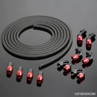 Steel/nylon Braided 6AN Oil/fuel Line/hose+fit For/hose End/adaptor Kit 5M New. Price: $76.76.