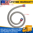 Universal High Performance Stainless Steel Braided Fuel Line 3/8 Ft Length New. Price: $15.99.