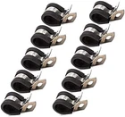 3/8 Fuel Line Tubing Mounting Clamps Stainless Steel Cable Hardware Rubber New. Price: $21.99.
