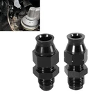 2PCS 6AN Male To 3/8"& 5/16" Hardline Tube Fuel Fitting Compression Adapter New. Price: $10.99.