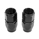 2PCS 10AN Straight Swivel Hose End Fitting For Cpe Oil Fuel Line Aluminum Black New. Price: $9.38.