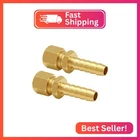 Joywayus 2PCS Brass Fuel Line Adapter 3/8" Compression Tube Od To Hose Barb New. Price: $24.75.