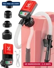 Automatic Electric Fuel Transfer Pump With Auto-stop, 3.8GPM & 51" Hose 4 Size New. Price: $61.46.