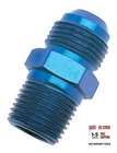Russell By 660490 Blue Anodized Flare To Pipe Straight Adapter Fitting New. Price: $6.43.