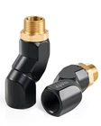 2PCS 3/4" Npt Fuel Hose Nozzle Swivel Kit 360 Rotating Tank Adapter Set New. Price: $33.28.