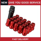Universal M12X1.5 Car Wheel Bulge Acorn Hex Nut With Socket Key Red Pack Of 20 New. Price: $29.40.