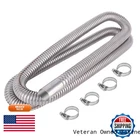 Dojobkinb Stainless Steel Exhaust Hose Fuel Tank Diesel Gas Vent Length New. Price: $27.52.