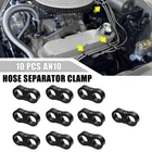 10PCS Black AN10 19MM Car Hose Separator Clamp Oil Line Brake Fuel New. Price: $32.99.