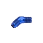 Redhorse 823-10-08-1 Fitting An To 1/2 In. Npt, 45 Degree, Aluminum, Blue New. Price: $22.74.