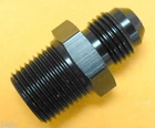 Russell 660463 Straight Male Adapter Fitting AN6 -6 6AN Flare To 3/8 Npt Black New. Price: $12.95.