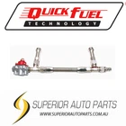 Quick Fuel By Pass Reg Line Kit #8AN Silver 34-8000BPQFT Brand. Price: $145.82.