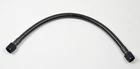 Fragola 16" Long -8 An To Braided Stainless Steel Ptfe Hose, Black Coated New. Price: $48.99.