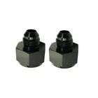 2PCS -8 Female To -6 Flare Fitting Reducer Adapter 6AN Black New. Price: $11.23.
