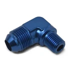 Russell 8AN 90DEG To 1/2NPT Blue- 660870 New. Price: $23.56.