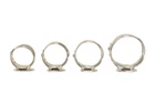 Vibrant Stainless Steel Pinch Clamps New. Price: $13.04.