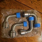 Pack Of Eaton Aeroquip 4S-16 Hydraulic Hose Crimp Fitting 90 Elbow New. Price: $40.00.