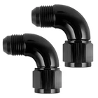 Cnraqr 90 8AN To Female Swivel Full Flow Hose Fitting Adapter New. Price: $30.49.