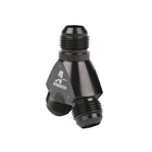 Aeromotive 15676; Y-fitting Black Anodized -10AN New. Price: $75.19.