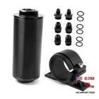 Bartoo 100 Micron Inline Fuel With Filter&bracket-black New. Price: $32.71.