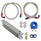 13 Row 10AN Oil Cooler + Filter Relocation Kit Fit For Toyota Subaru Sliver New. Price: $82.99.