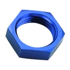 Nytrex Fitting 173352; Bulkhead Nut Aluminum -16AN, Blue, Each New. Price: $14.64.