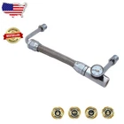 Performance Fuel Line Holley 3310/4150 Dual Feed Chrome Braided Nitrile Hose New. Price: $140.13.