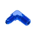 Redhorse Fitting 822-04-06-1; Adapter Blue -04AN To 3/8 In. Npt, 90 Deg New. Price: $13.79.